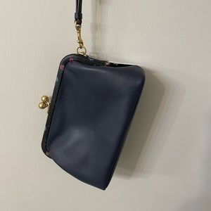 Authentic Coach Kisslock Clutch